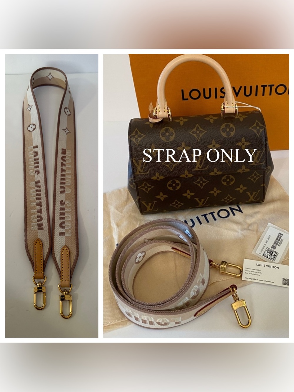 Louis Vuitton nylon strap